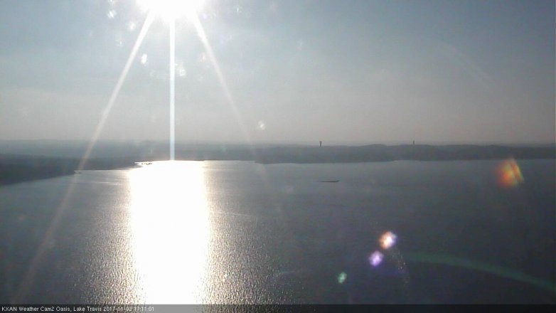 Lake Travis webcam, November 2, 2017 4:20 PM CT