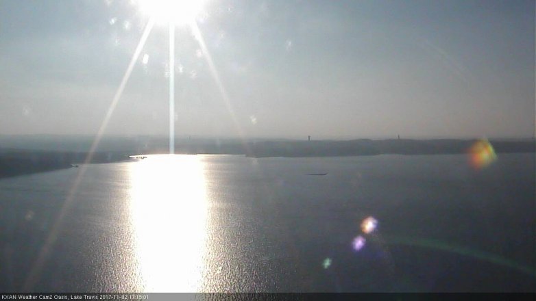 Lake Travis webcam, November 2, 2017 4:30 PM CT