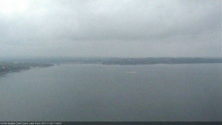 Lake Travis webcam, November 4, 2017 11:00 AM CT