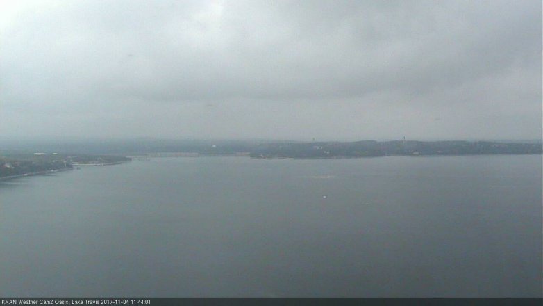 Lake Travis webcam, November 4, 2017 11:05 AM CT