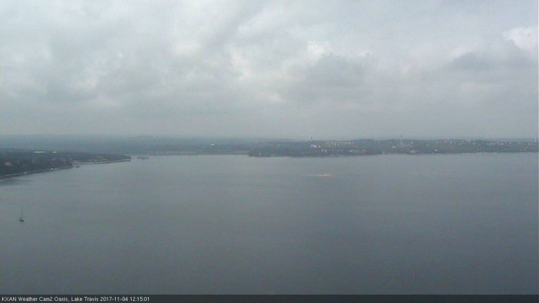 Lake Travis webcam, November 4, 2017 11:25 AM CT