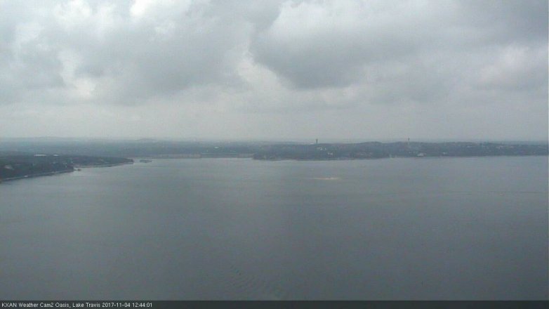 Lake Travis webcam, November 4, 2017 12:15 PM CT