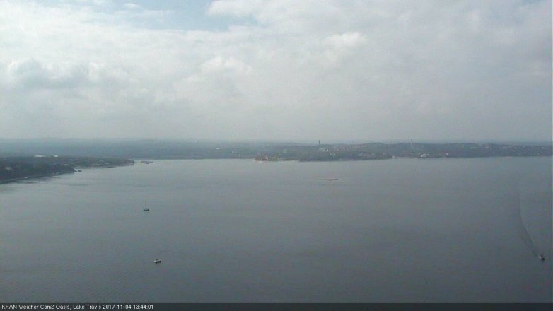 Lake Travis webcam, November 4, 2017 1:05 PM CT