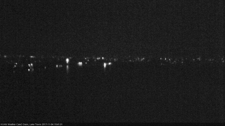 Lake Travis webcam, November 4, 2017 6:55 PM CT