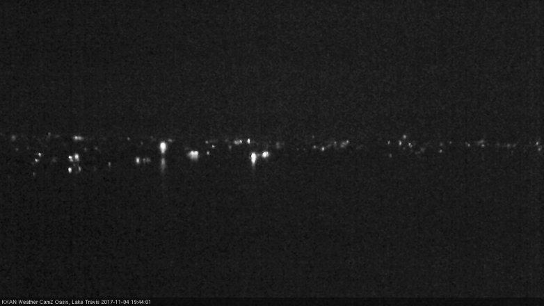Lake Travis webcam, November 4, 2017 7:05 PM CT