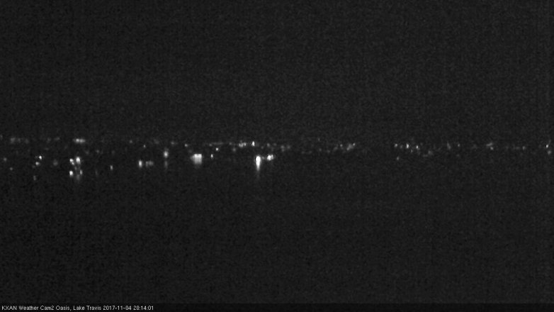 Lake Travis webcam, November 4, 2017 7:20 PM CT