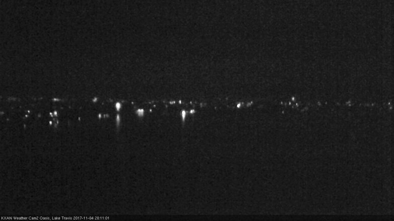 Lake Travis webcam, November 4, 2017 7:35 PM CT