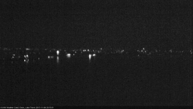 Lake Travis webcam, November 4, 2017 7:45 PM CT