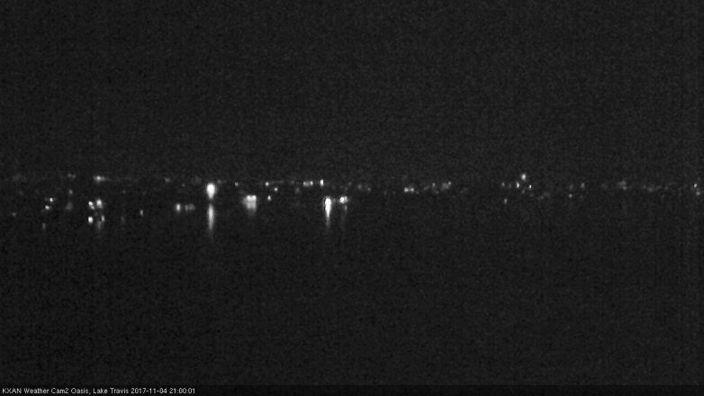 Lake Travis webcam, November 4, 2017 8:15 PM CT