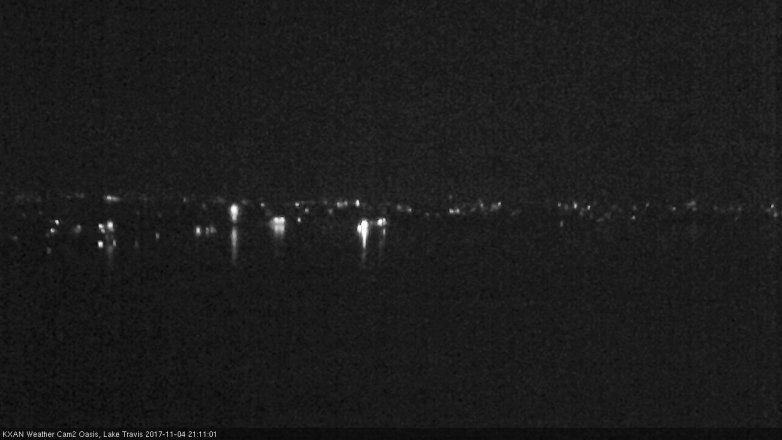 Lake Travis webcam, November 4, 2017 8:35 PM CT