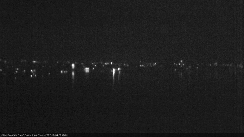 Lake Travis webcam, November 4, 2017 8:50 PM CT