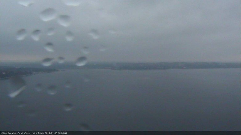 Lake Travis webcam, November 5, 2017 9:35 AM CT