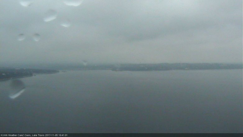 Lake Travis webcam, November 5, 2017 9:55 AM CT