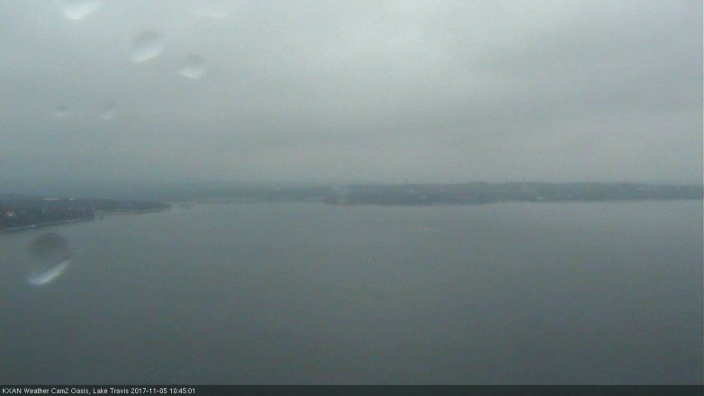 Lake Travis webcam, November 5, 2017 10:10 AM CT