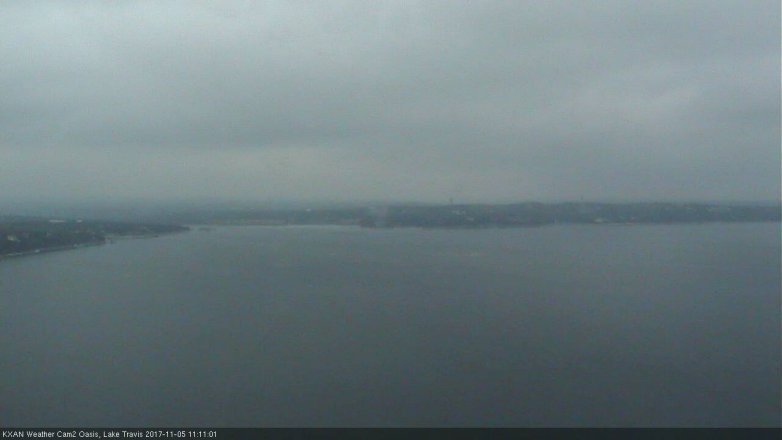 Lake Travis webcam, November 5, 2017 10:30 AM CT