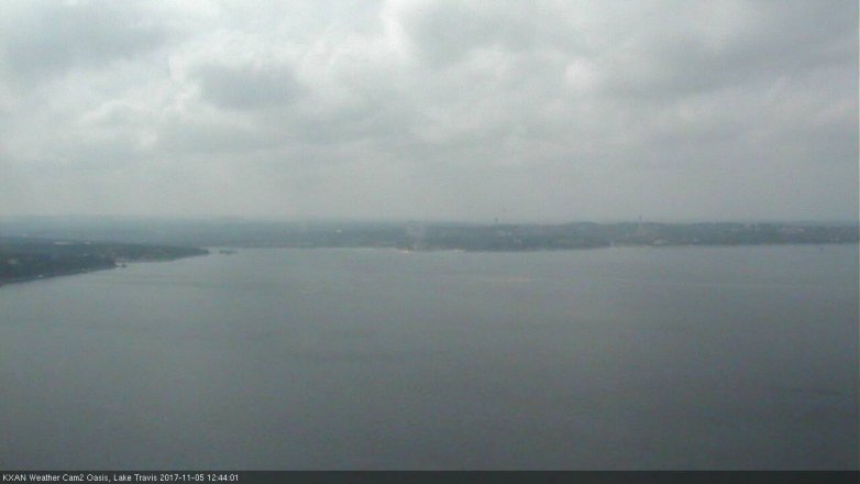 Lake Travis webcam, November 5, 2017 11:50 AM CT