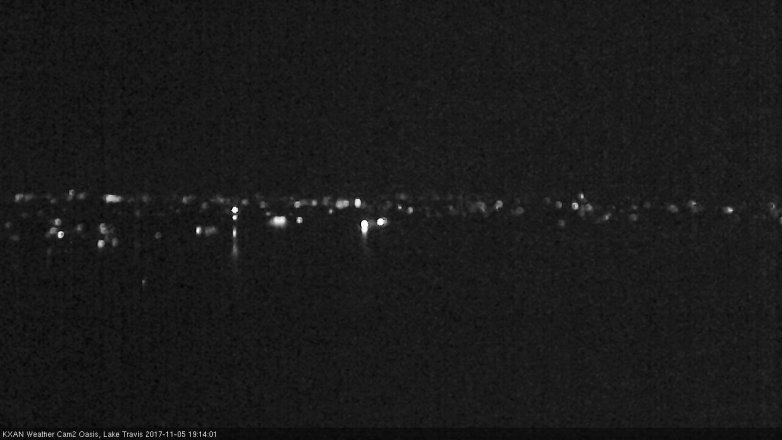 Lake Travis webcam, November 5, 2017 6:20 PM CT