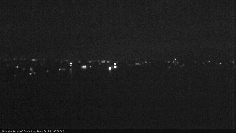 Lake Travis webcam, November 5, 2017 12:00 AM CT