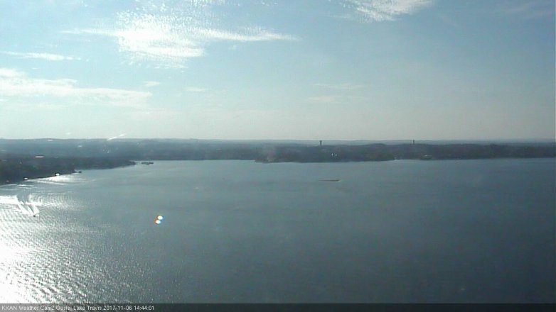 Lake Travis webcam, November 6, 2017 1:50 PM CT