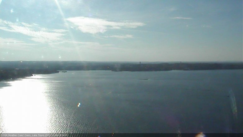 Lake Travis webcam, November 6, 2017 2:45 PM CT