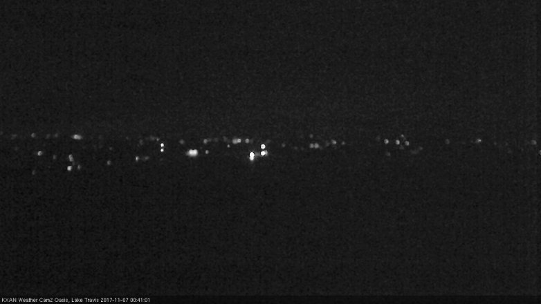 Lake Travis webcam, November 6, 2017 12:00 AM CT