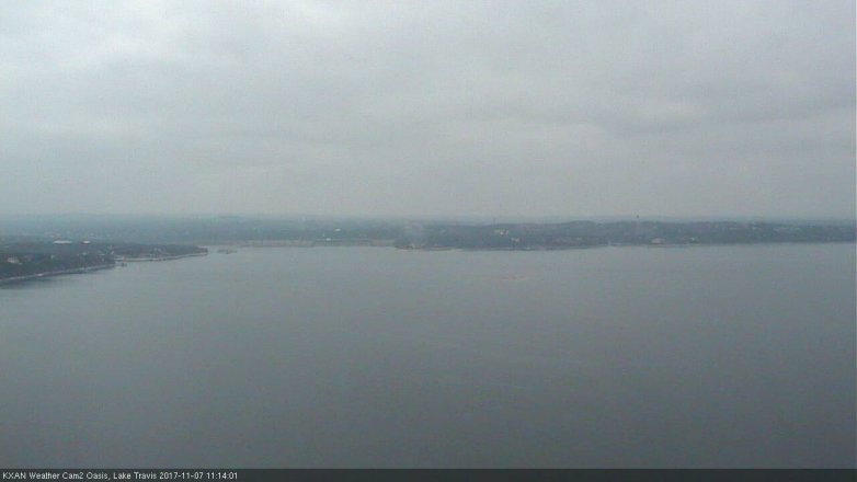 Lake Travis webcam, November 7, 2017 10:20 AM CT