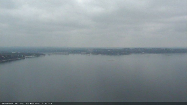 Lake Travis webcam, November 7, 2017 11:25 AM CT