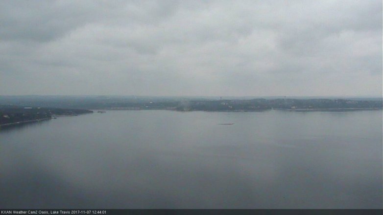 Lake Travis webcam, November 7, 2017 12:00 PM CT