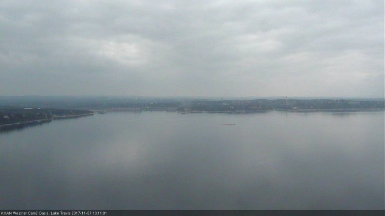 Lake Travis webcam, November 7, 2017 12:35 PM CT