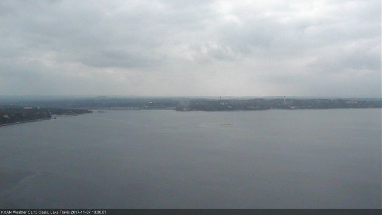 Lake Travis webcam, November 7, 2017 12:45 PM CT