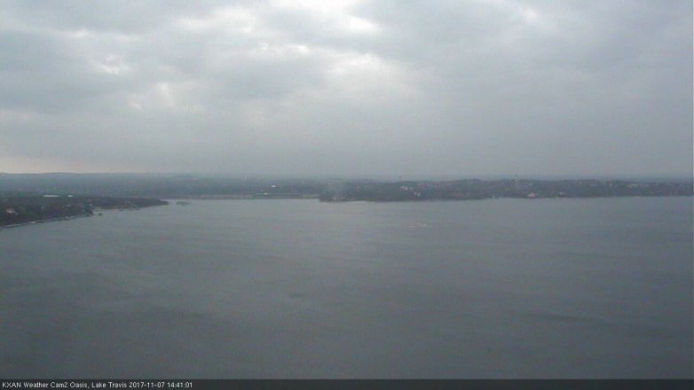 Lake Travis webcam, November 7, 2017 1:50 PM CT