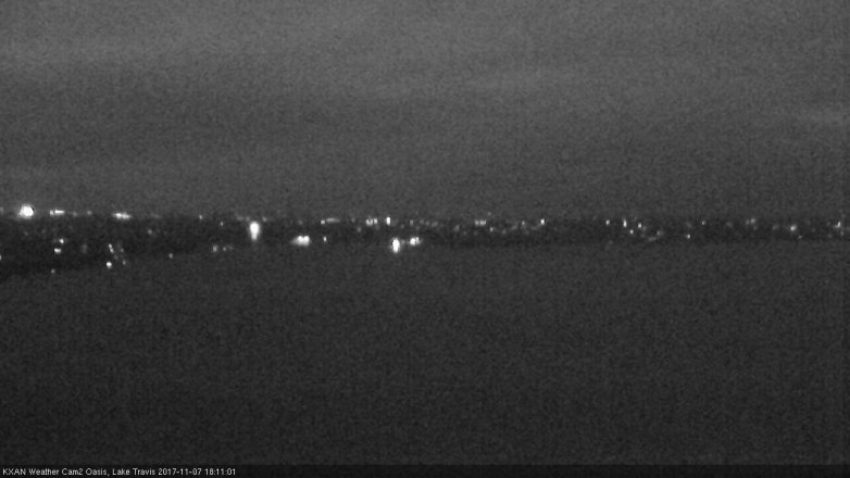 Lake Travis webcam, November 7, 2017 5:30 PM CT