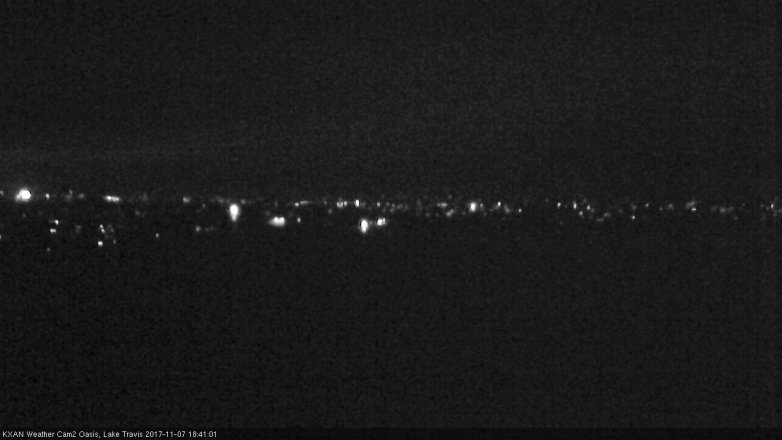 Lake Travis webcam, November 7, 2017 5:55 PM CT