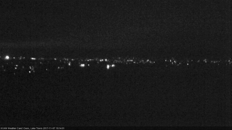 Lake Travis webcam, November 7, 2017 6:35 PM CT