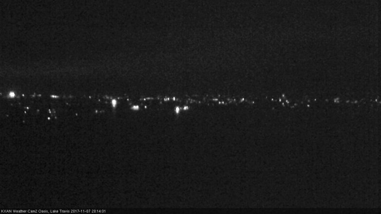 Lake Travis webcam, November 7, 2017 7:20 PM CT