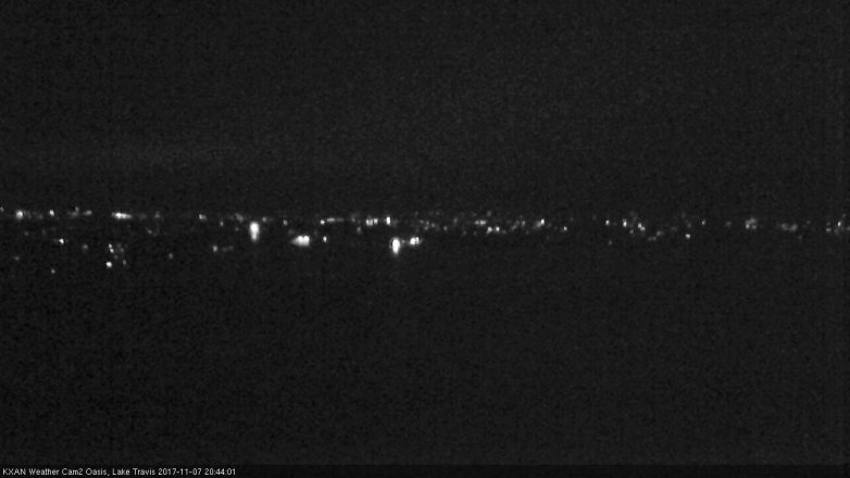 Lake Travis webcam, November 7, 2017 7:50 PM CT
