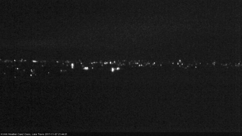 Lake Travis webcam, November 7, 2017 8:55 PM CT