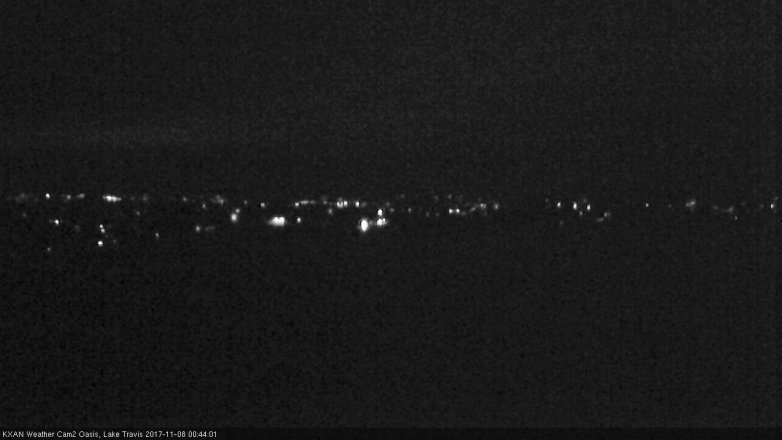 Lake Travis webcam, November 7, 2017 12:00 AM CT