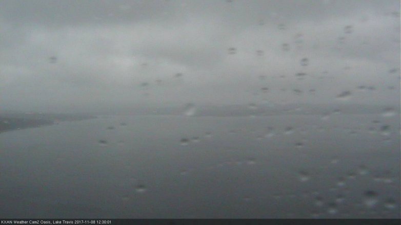 Lake Travis webcam, November 8, 2017 11:45 AM CT