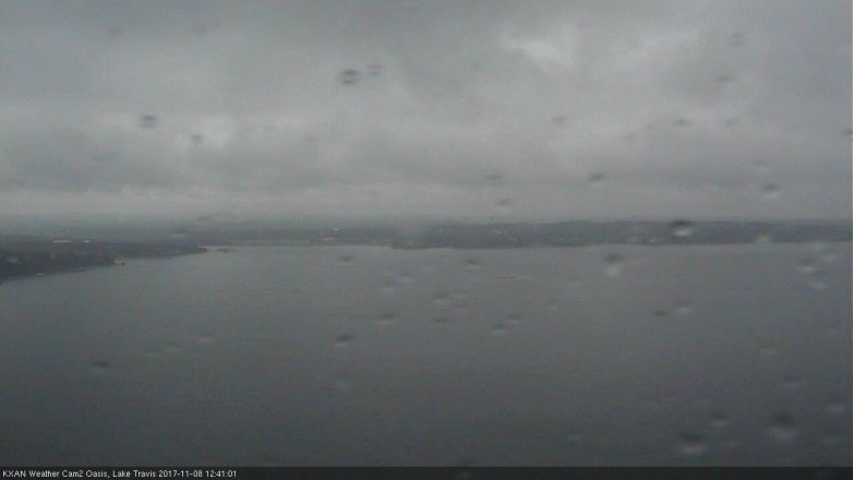 Lake Travis webcam, November 8, 2017 11:50 AM CT
