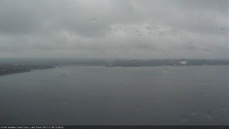 Lake Travis webcam, November 8, 2017 12:15 PM CT