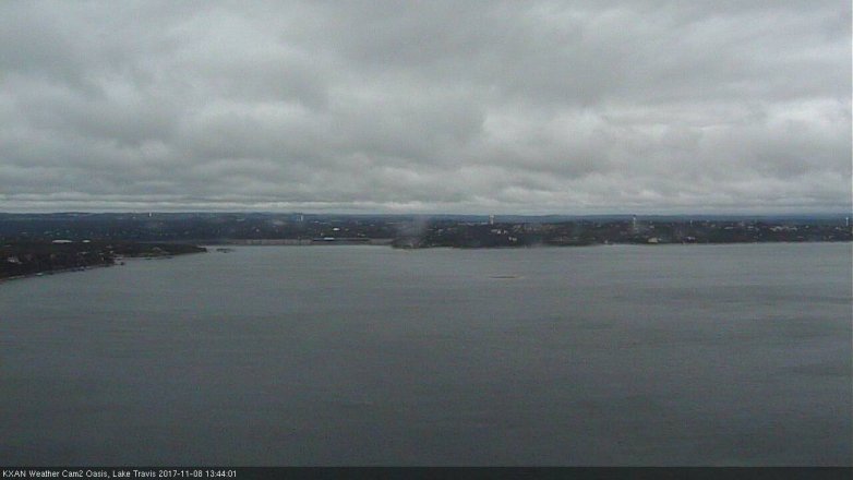 Lake Travis webcam, November 8, 2017 12:55 PM CT