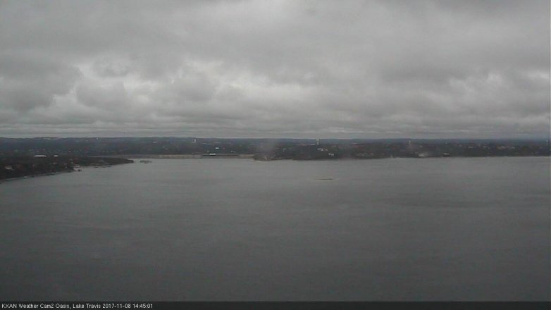 Lake Travis webcam, November 8, 2017 1:50 PM CT