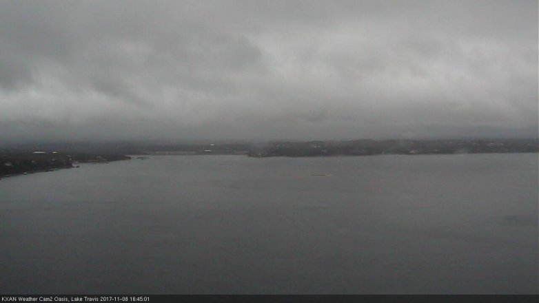 Lake Travis webcam, November 8, 2017 3:50 PM CT