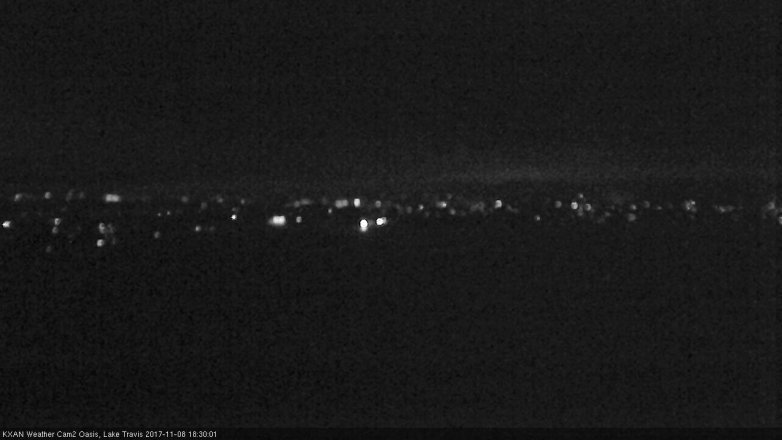 Lake Travis webcam, November 8, 2017 5:45 PM CT