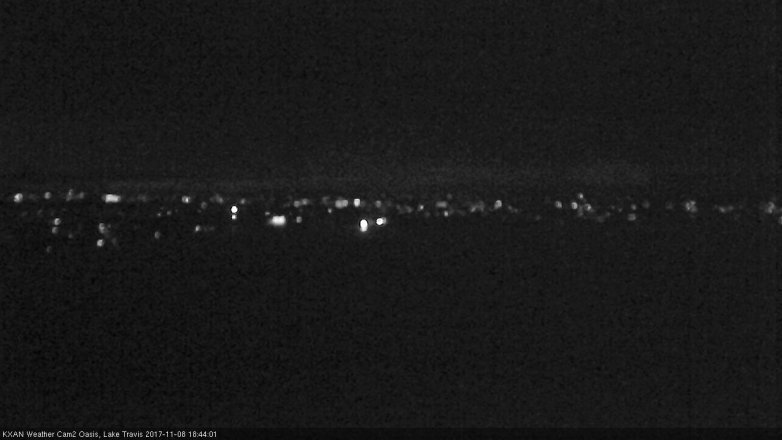 Lake Travis webcam, November 8, 2017 5:55 PM CT
