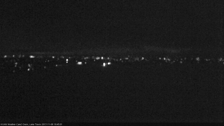 Lake Travis webcam, November 8, 2017 6:10 PM CT