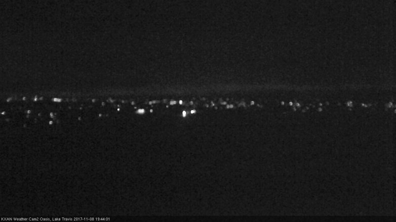 Lake Travis webcam, November 8, 2017 6:50 PM CT