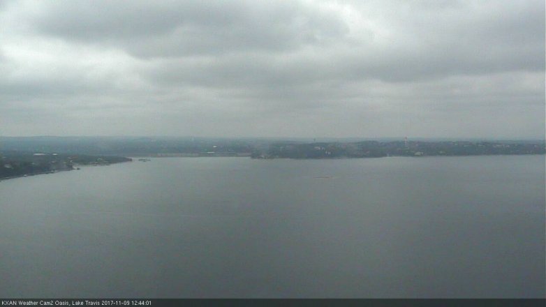 Lake Travis webcam, November 9, 2017 12:05 PM CT