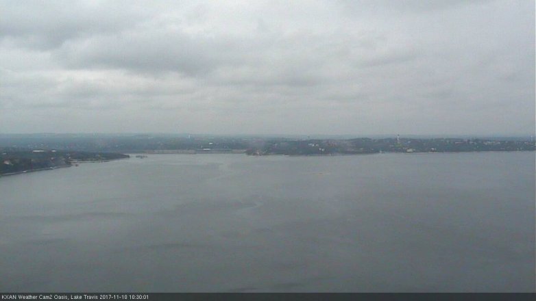 Lake Travis webcam, November 10, 2017 9:35 AM CT
